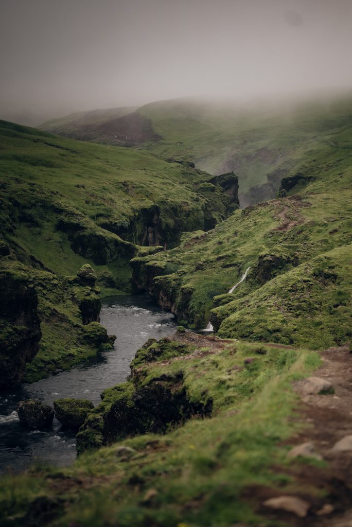 Above Skogafoss