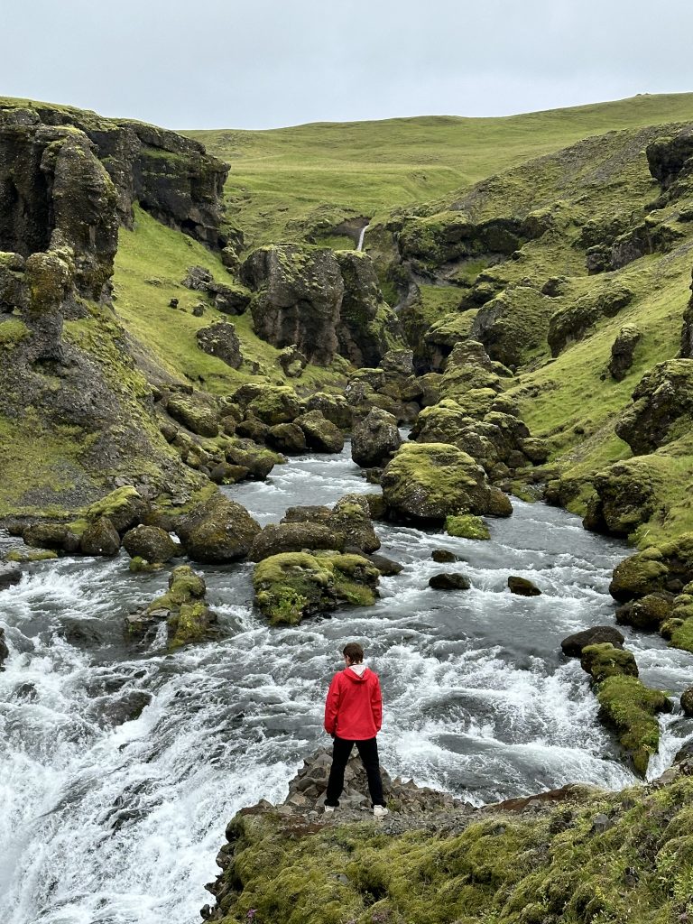 Above Skogafoss