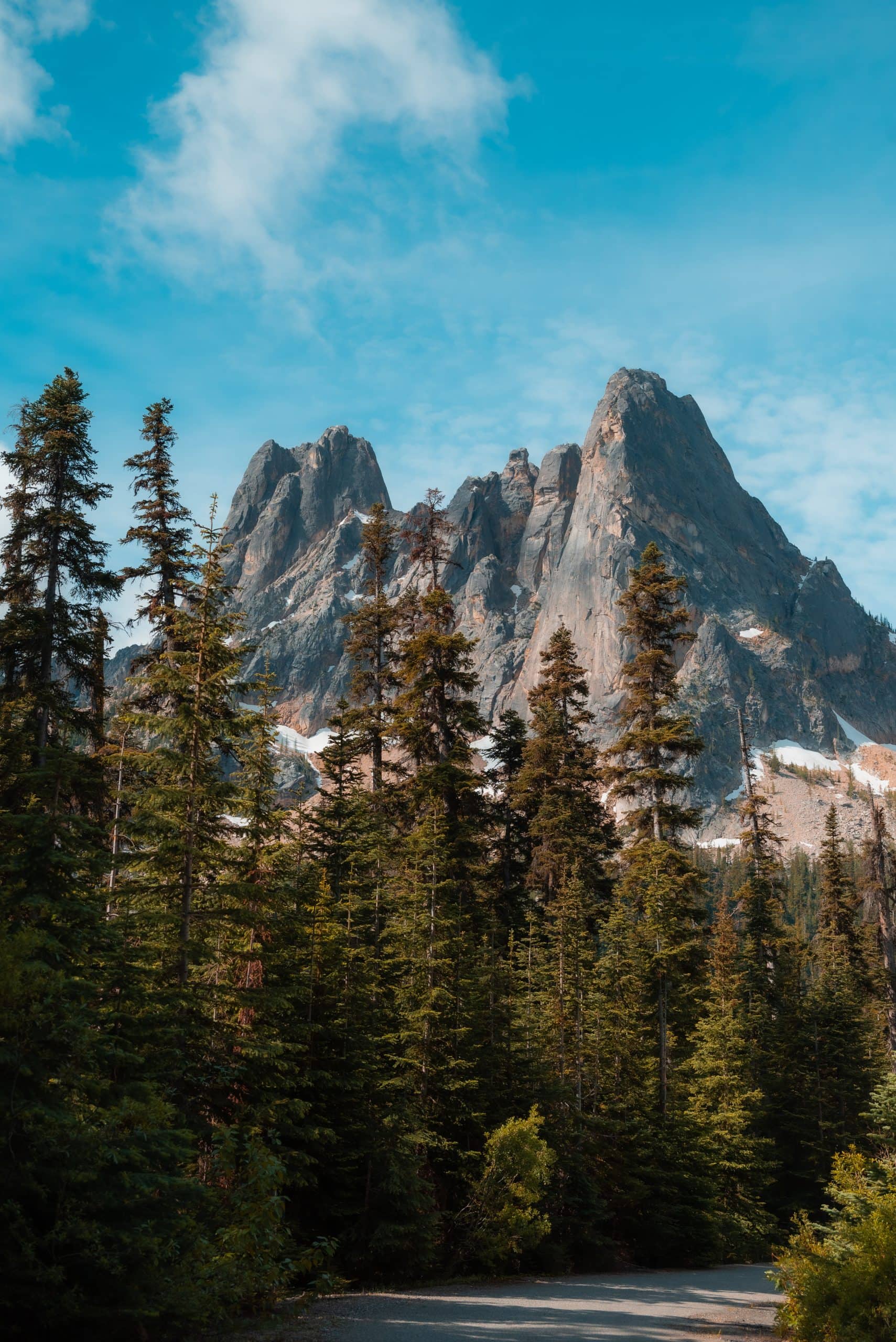 Washington Pass Overlook in North Cascades National Park