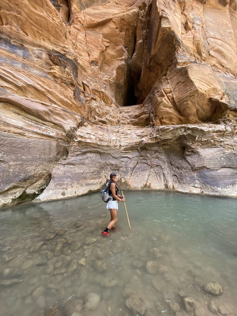 Hiking the Narrows in Zion National Park